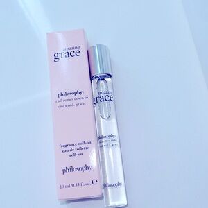 Philosophy amazing Grace fragrance roll on 10ml with free gift